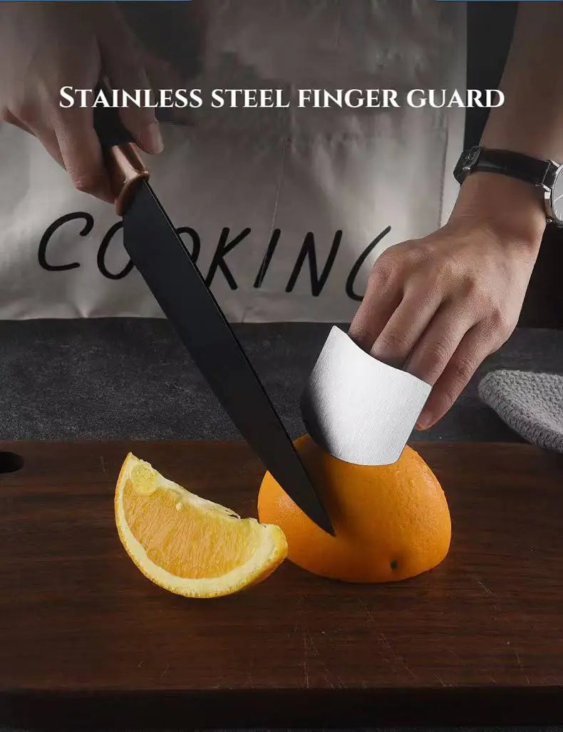 Stainless Steel Vegetable Slicer Hand Guard Kitchen Tool