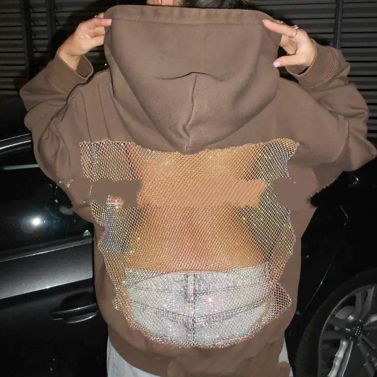 Women's Hooded Casual Long Sleeve Sweatshirt