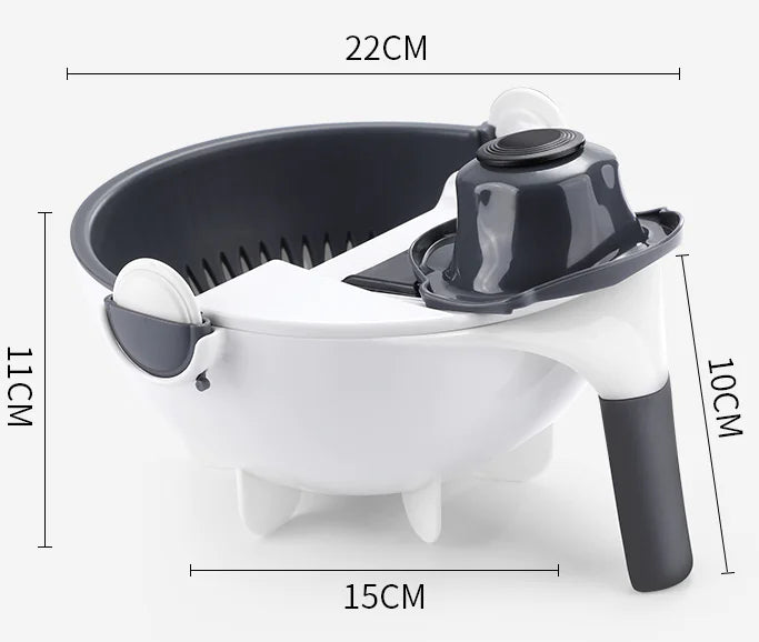 Multipurpose Vegetable Slicer and Grater for Kitchen