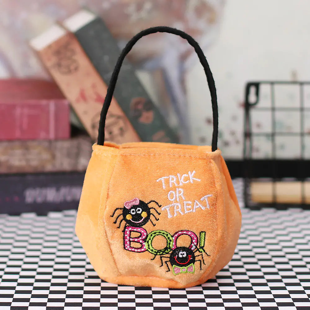 Halloween Party Ghost Bat Black Cat Candy Tote Bag