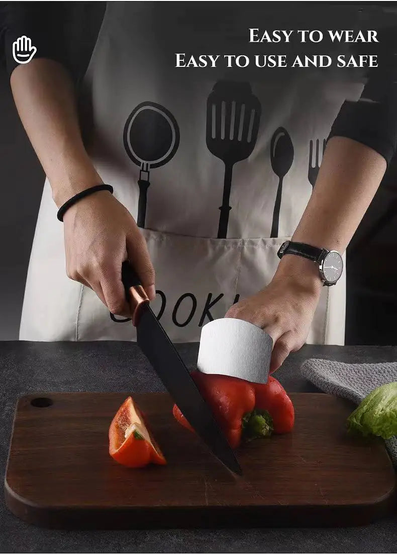 Stainless Steel Vegetable Slicer Hand Guard Kitchen Tool