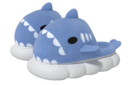 Warm Winter Shark Slippers for Home Use